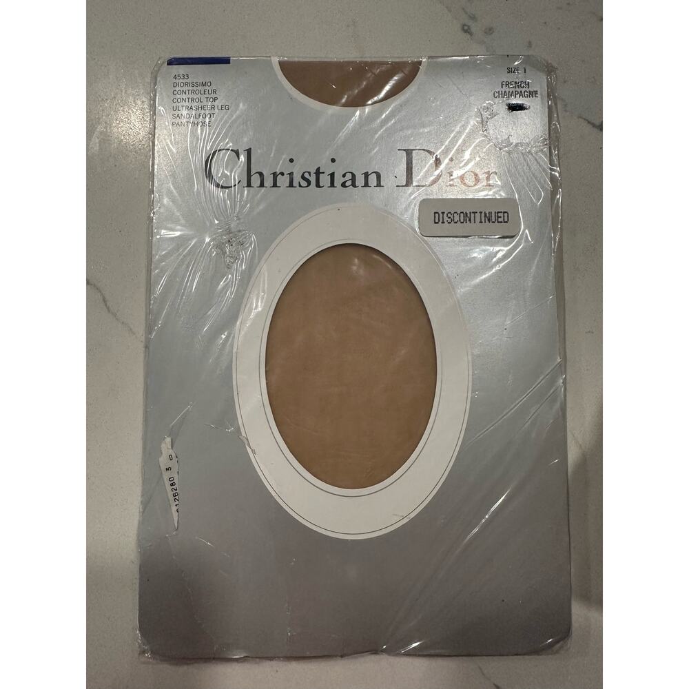 Christian Dior Vintage Pantyhose. Diorissimo Controleur lot of 9 sz 1 - Picture 1 of 5